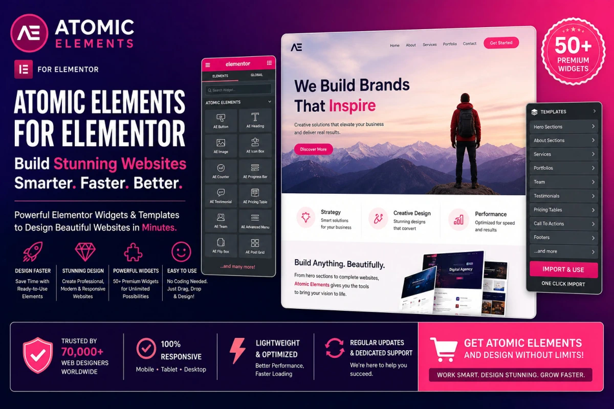 Atomic Elements for Faster Web Design